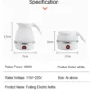 Portable Folding Electric Kettle image