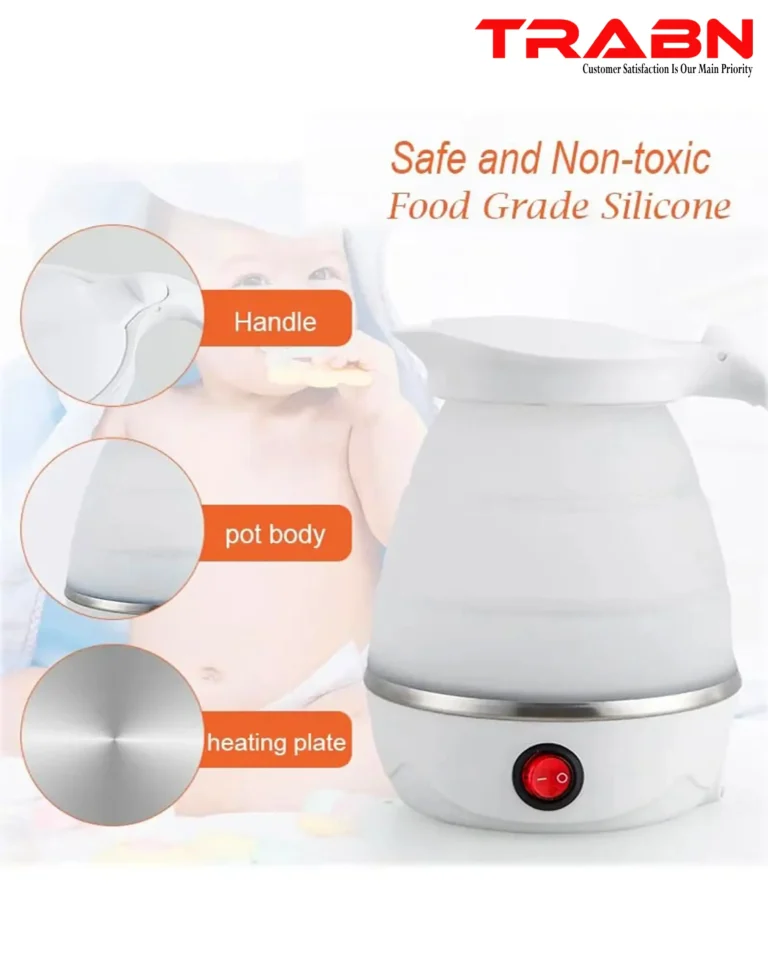 Portable Folding Electric Kettle – Silicone Water Kettle