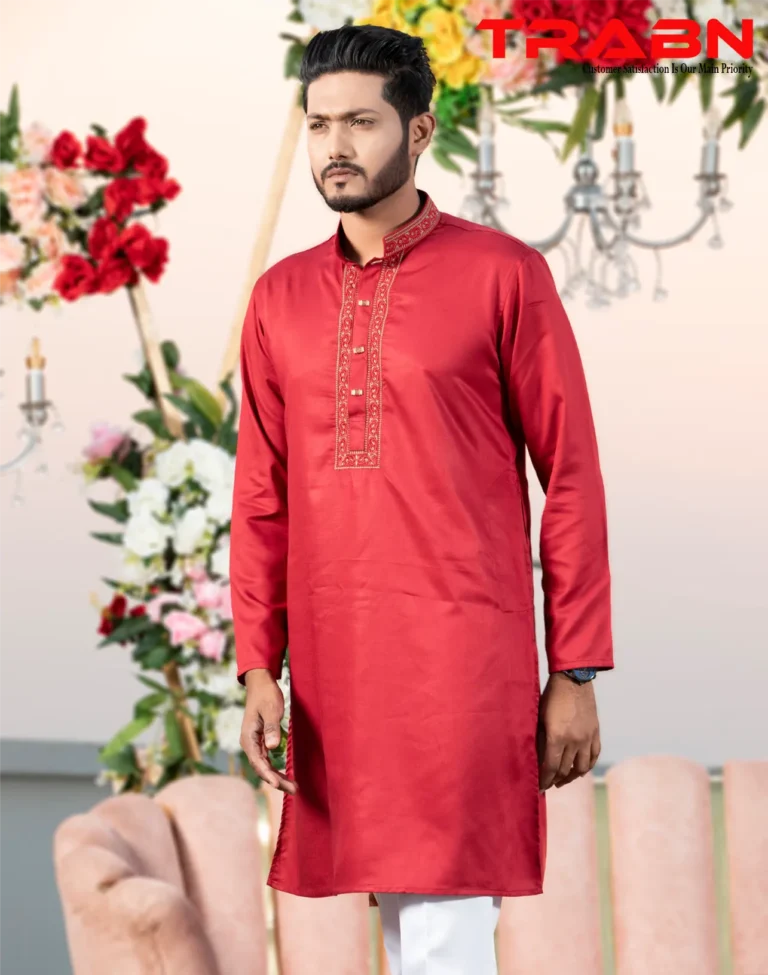 Mens Premium Embroidery Panjabi-19471P