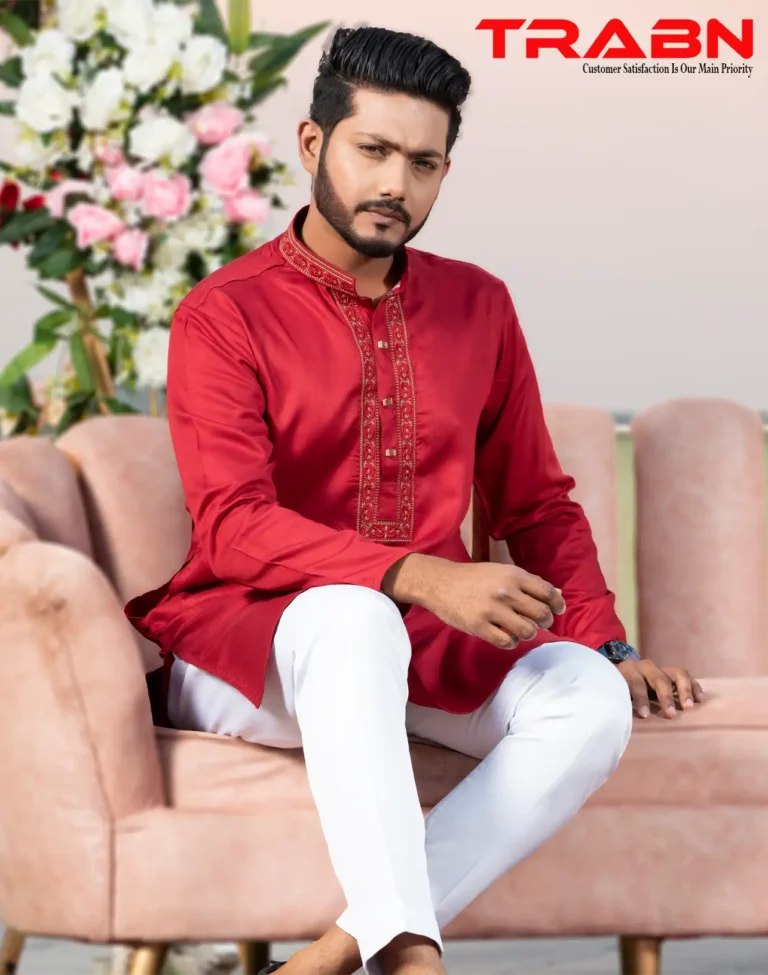 Mens Premium Embroidery Panjabi-19471P