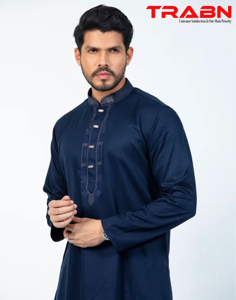 Mens Premium Embroidery Panjabi-19472P