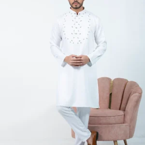 Mens Premium Embroidery Panjabi-19478P