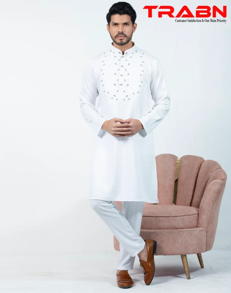 Mens Premium Embroidery Panjabi-19478P