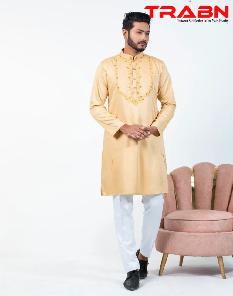 Mens Premium Embroidery Panjabi-19479P