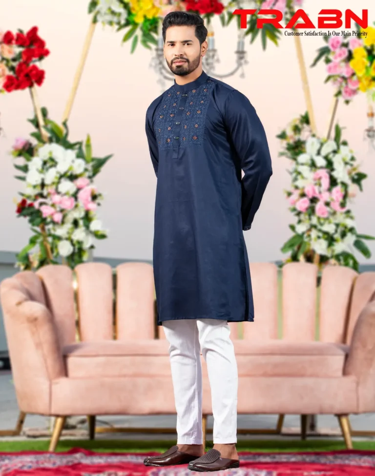 Mens Premium Embroidery Panjabi-19480P