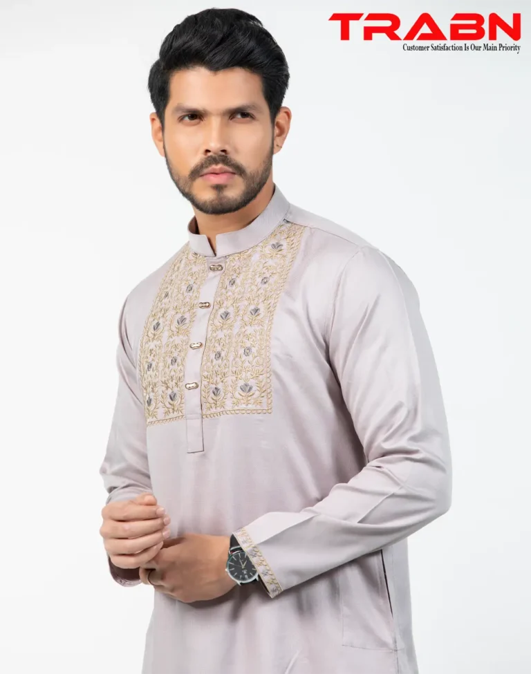 Mens Premium Embroidery Panjabi-19481P