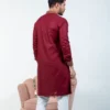 Mens Platinum Embroidery Panjabi-19500P