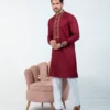 Mens Platinum Embroidery Panjabi-19500P