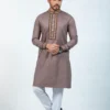 Mens Platinum Embroidery Panjabi-19502P