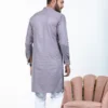 Mens Platinum Embroidery Panjabi-19509P