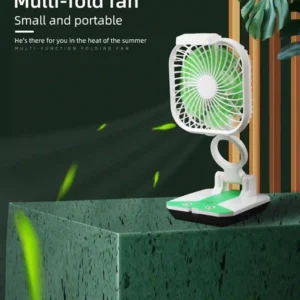 Portable Mini Rechargeable Folding Fan Images