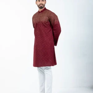 Mens Premium Printed Panjabi