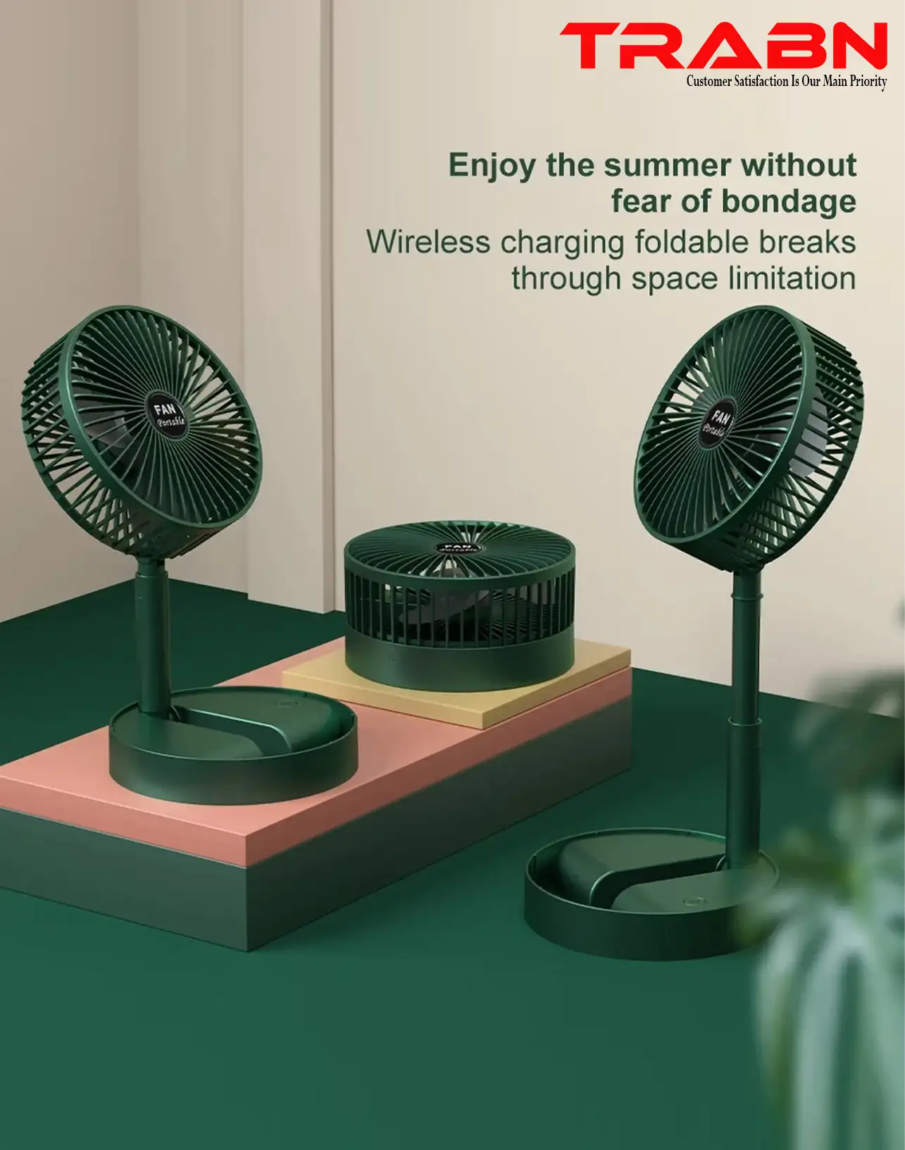 Portable Strong Rechargeable Cooling Super Fan