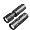 Rechargeable Led Torch Light, Waterproof Strong Led Zoom Flashlight With Power Bank